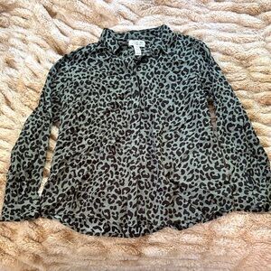 Leopard Print Shirt